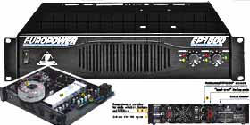 ������� Behringer - EUROPOWER EP1500 - ��������� �������� 2 � 700 �� ��1500- ��� ������������� ����������� ��������� ��������, ��������� ������� �������. 2 � 700 �� ��� 2 �� ��� 1 400 �� ��� 4 �� � ���� ������ (����).